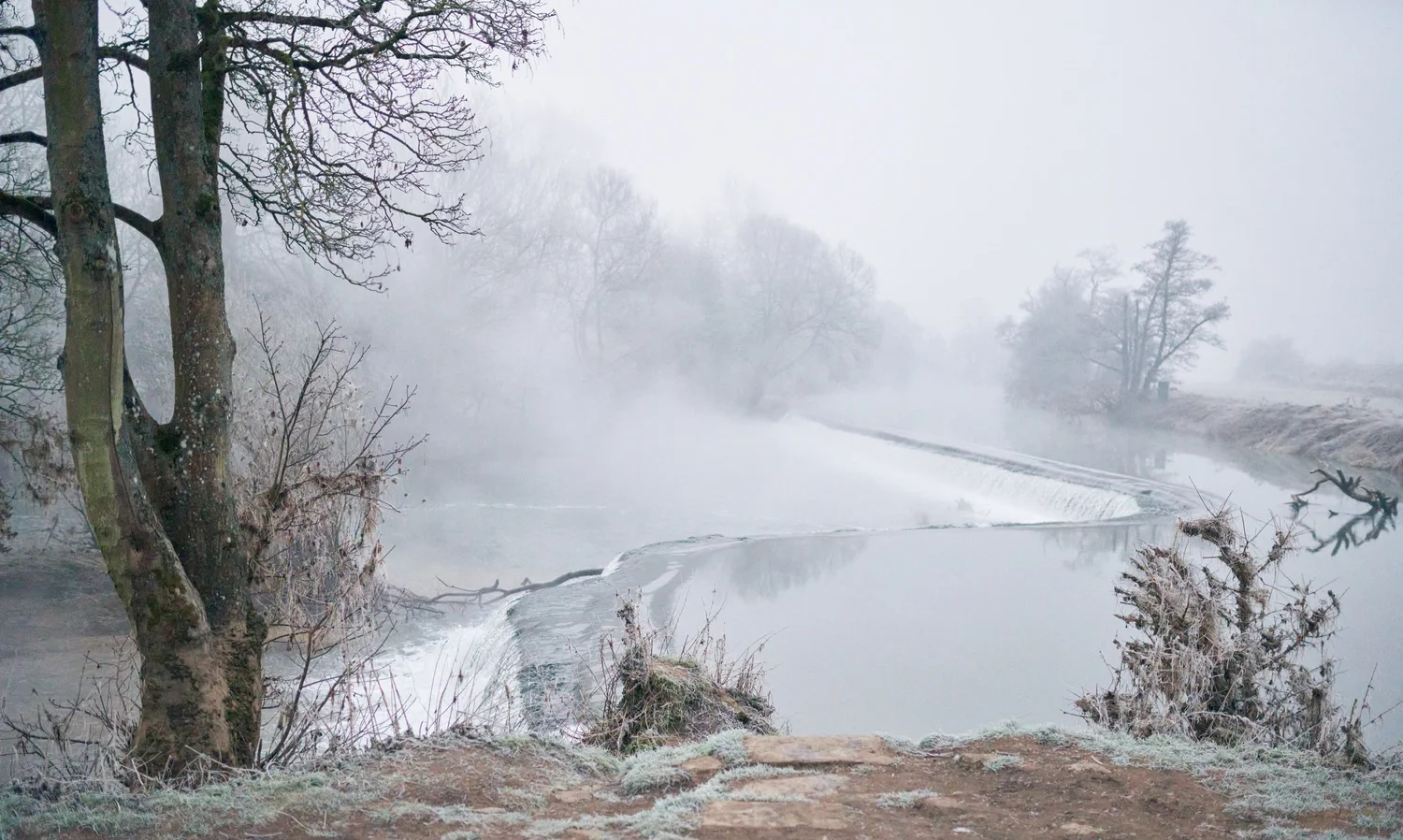 Cold water dipping session